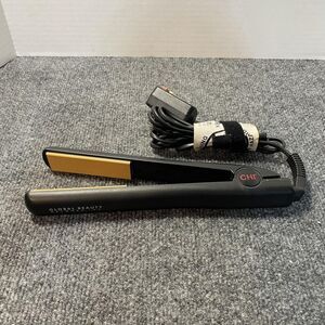 CHI GF1001 Ceramic Hair Straightener Flat Iron 1" Gold Plates Global Beauty Tool